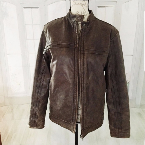 Merona Jackets & Blazers - Oversized Genuine Leather Jacket